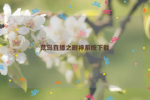 荒岛直播之厨神系统下载